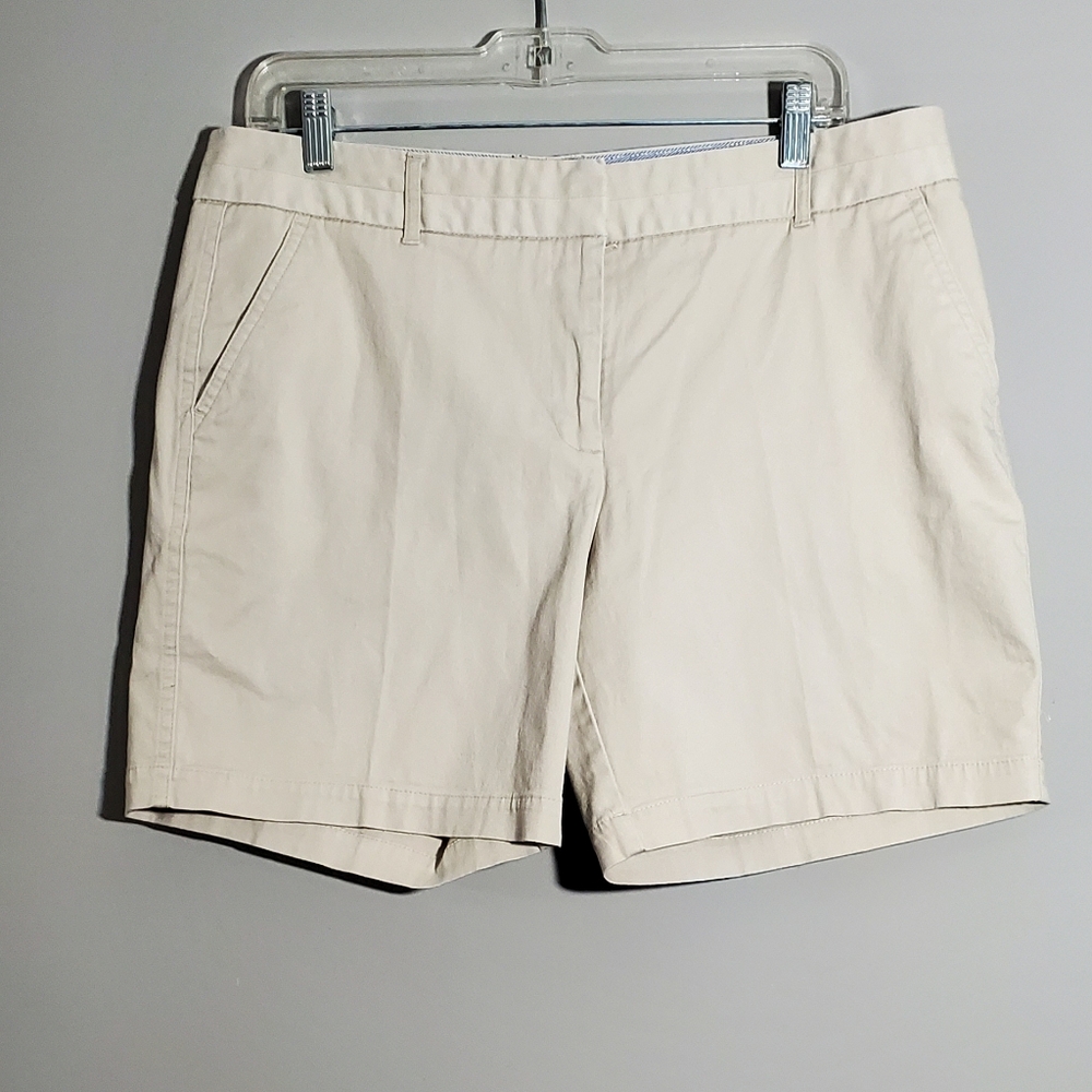 12 Petite Counterparts Women's Tan Chino Shorts